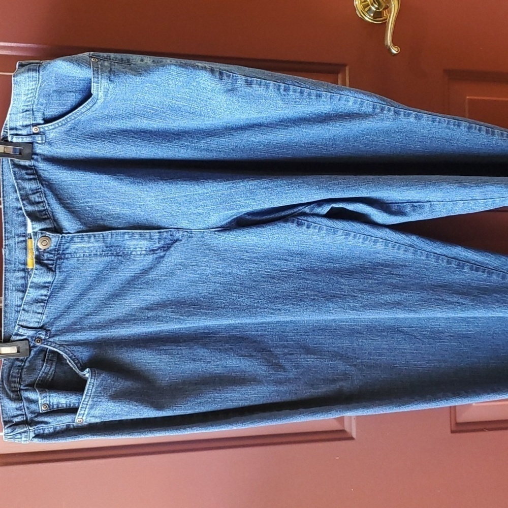 Ruby Rd 78% cotton 4 pocket jeans size 24 inseam 28